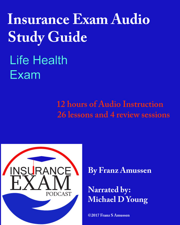 Insurance exam audio lessons