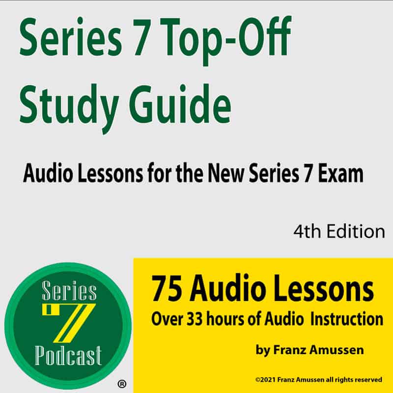 Series 7 Audio Exam lessons Cover Page